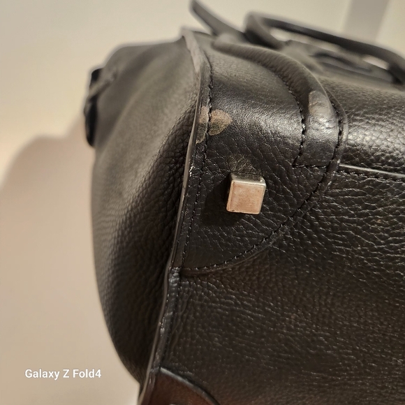 Céline Micro Luggage Handbag in Drummed Calfskin - Picture 11 of 17